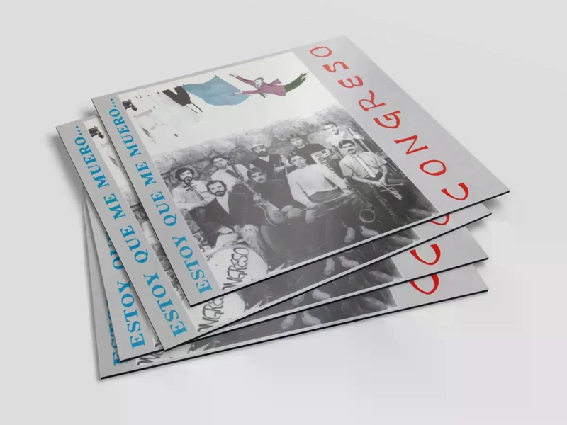 VINILO CONGRESO/ ESTOY QUE ME MUERO 1LP - 2