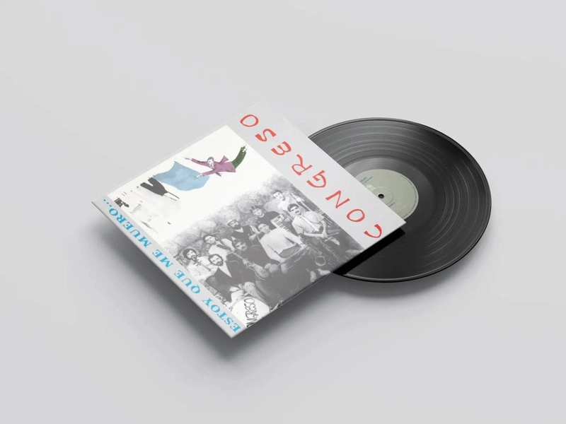 VINILO CONGRESO/ ESTOY QUE ME MUERO 1LP - 3