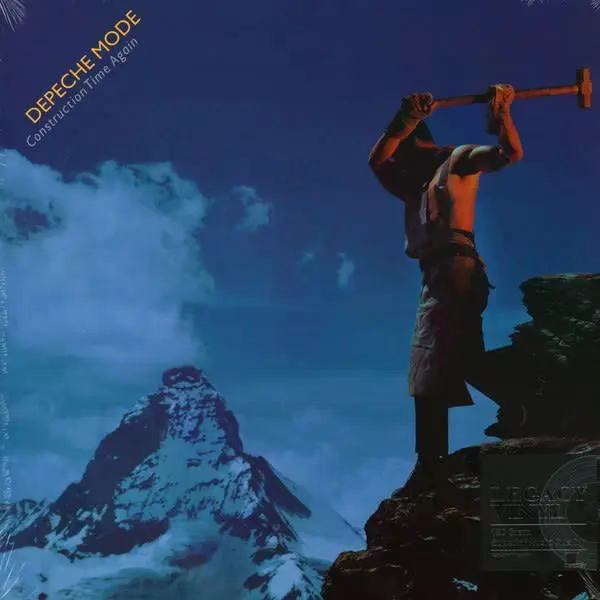VINILO DEPECHE MODE/ CONSTRUCTION TIME AGAIN  1LP - 1