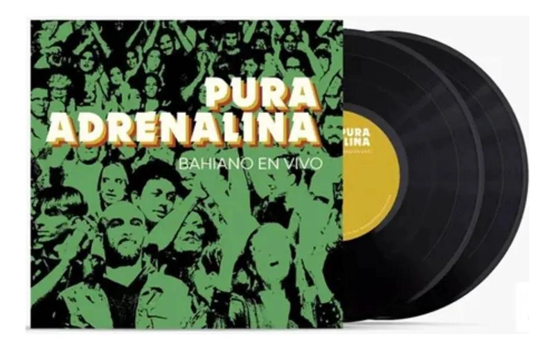 VINILO BAHIANO/ PURA ADRENALINA (EN VIVO) 2LP - 3