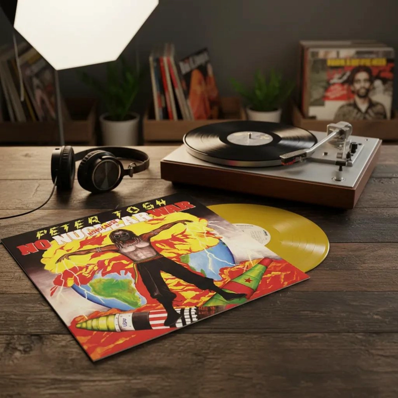 VINILO PETER TOSH/ NO NUCLEAR WAR (RECYCLED YELLOW VINYL) 1LP - 3