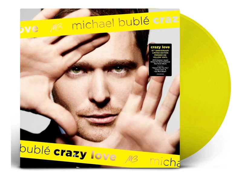 VINILO MICHAEL BUBLE/ CRAZY LOVE (TRANS YELLOW VINYL) 1LP - 2