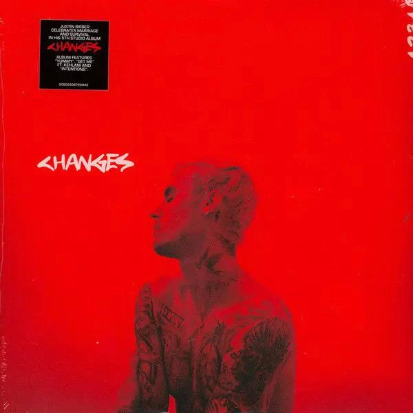 VINILO JUSTIN BIEBER/ CHANGES (RED VINYL) 2LP - 1