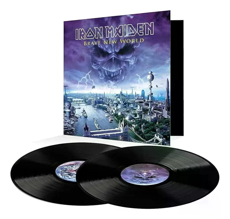 VINILO IRON MAIDEN/ BRAVE NEW WORLD 2LP - 3