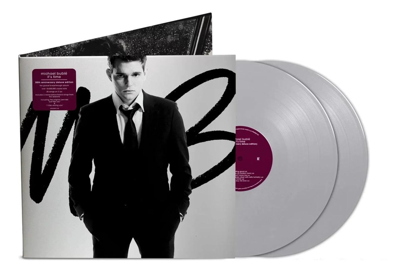 VINILO MICHAEL BUBLE/ IT'S TIME (SILVER VINYL) 2LP - 2