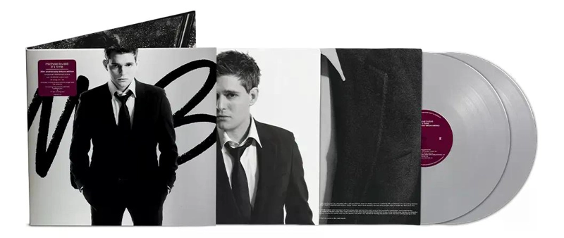 VINILO MICHAEL BUBLE/ IT'S TIME (SILVER VINYL) 2LP - 3