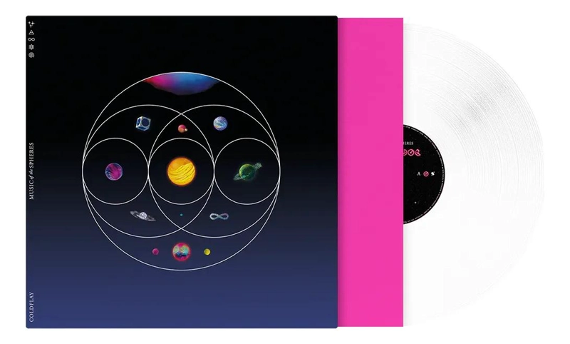 VINILO COLDPLAY/ MUSIC OF THE SPHERES (CLEAR VINYL) 1LP - 2