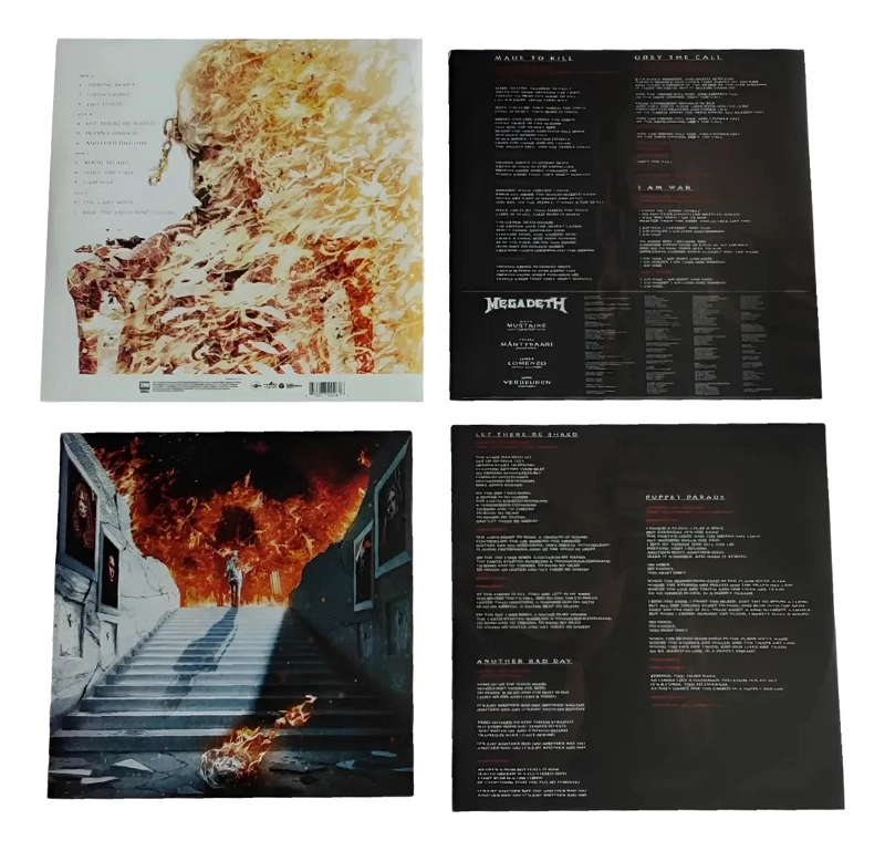 VINILO MEGADETH/ MEGADETH 2LP - 4