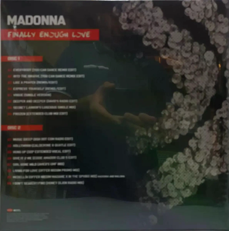 VINILO MADONNA/ FINALLY ENOUGH LOVE (SILVER) 2LP - 2