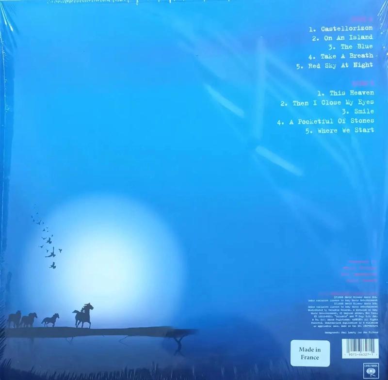 VINILO DAVID GILMOUR/ ON AN ISLAND 1LP - 3