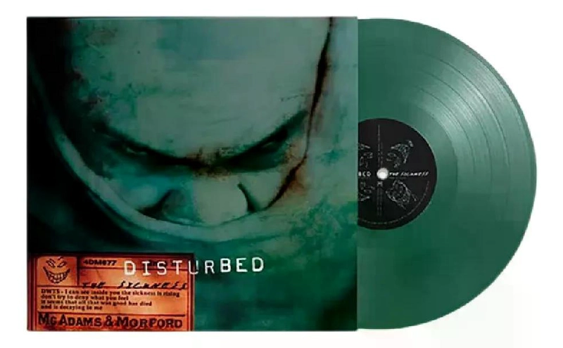 VINILO DISTURBED/ THE SICKNESS (GREEN VINYL) 1LP - 2