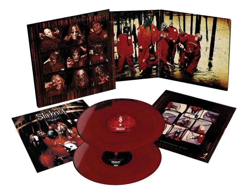 VINILO SLIPKNOT/ SLIPKNOT DELUXE EDITION 25TH ANNIVERSARY (RED AND BLACK MIX) 2LP - 1