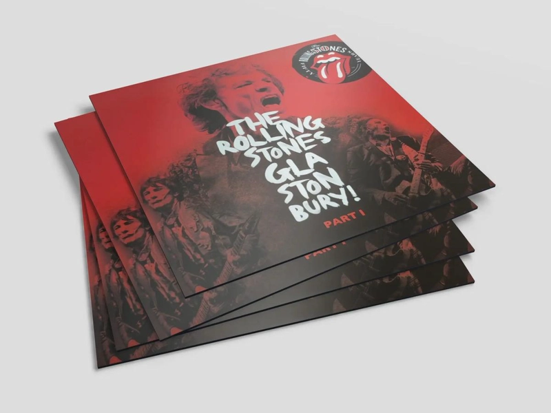 VINILO THE ROLLING STONES/ GLASTONBURY I (RED VINYL) 1LP - 3