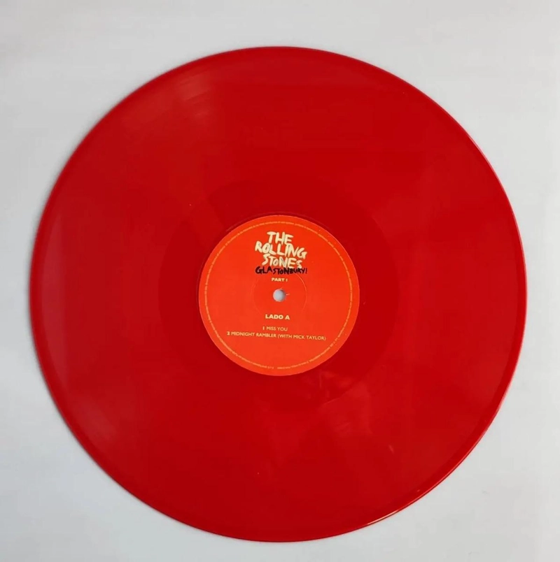 VINILO THE ROLLING STONES/ GLASTONBURY I (RED VINYL) 1LP - 5