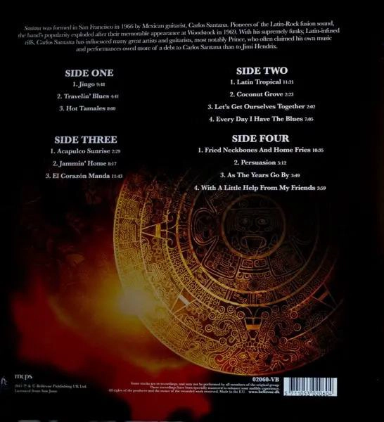 VINILO SANTANA/ JINGO 2LP - 2