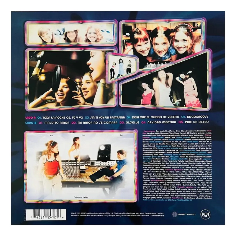 VINILO SUPERNOVA/ SUPERNOVA (BLUE VINYL) 1LP - 3