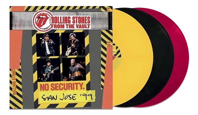 VINILO THE ROLLING STONES/ FROM THE VAULT - NO SECURITY - SAN JOSE '99 3LP - 2