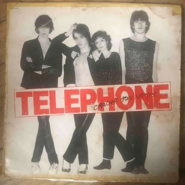 VINILO TELEPHONE/ CRACHE TON VENIN 1LP - 1