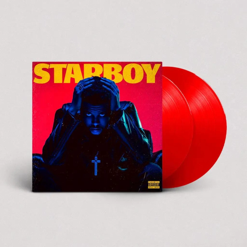 VINILO THE WEEKND/ STARBOY (TRANSLUCENT RED VINYL) 2LP - 3