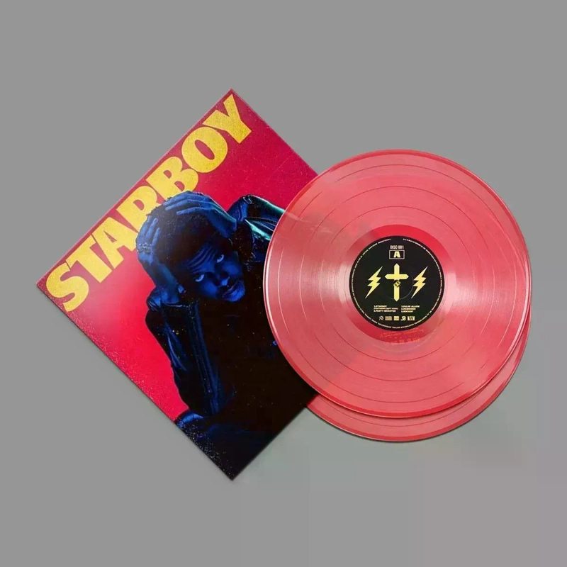 VINILO THE WEEKND/ STARBOY (TRANSLUCENT RED VINYL) 2LP - 4