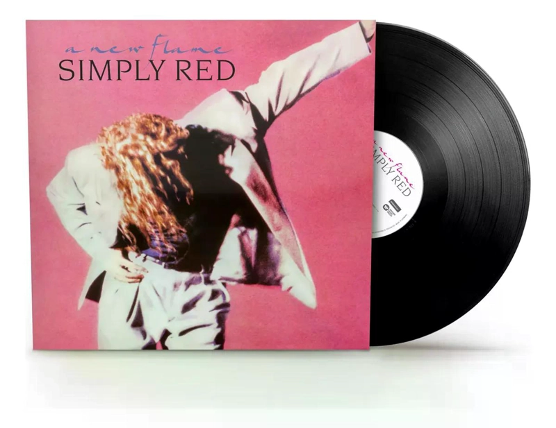 VINILO SIMPLY RED/ A NEW FLAME 1LP - 3