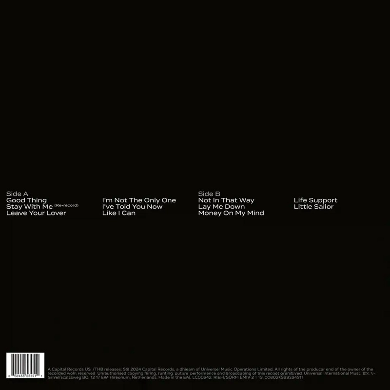 VINILO SAM SMITH/ IN THE LONELY HOUR 1LP - 2