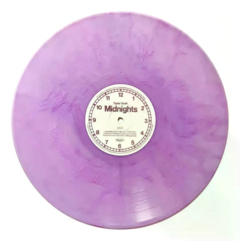 VINILO TAYLOR SWIFT/ MIDNIGHTS (LAVENDER MARBLED) 1LP - 4