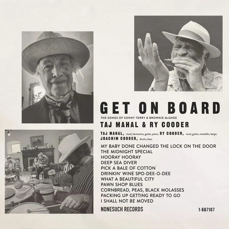 VINILO TAJ MAHAL & RY COODER/ GET ON BOARD 1LP - 1