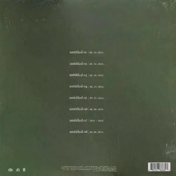 VINILO KENDRICK LAMAR/ UNTITLED UNMASTERED 1LP VINILO VARIANTE - 2