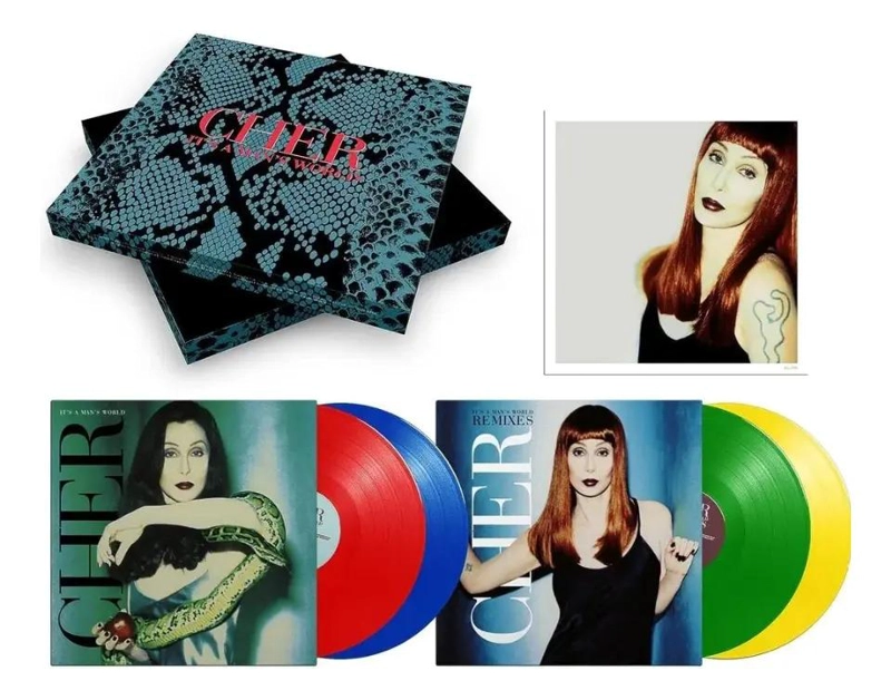 VINILO CHER/ IT'S A MAN'S WORLD DELUXE LIMITED ED. BOX 4LP - 2