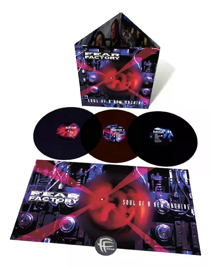 VINILO FEAR FACTORY/ SOUL OF A NEW MACHINE 3LP - 2