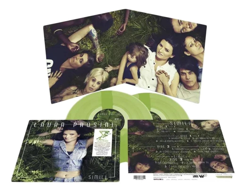 VINILO LAURA PAUSINI/ SIMILI (GREEN TRANSPARENT VINYL) 2LP - 2