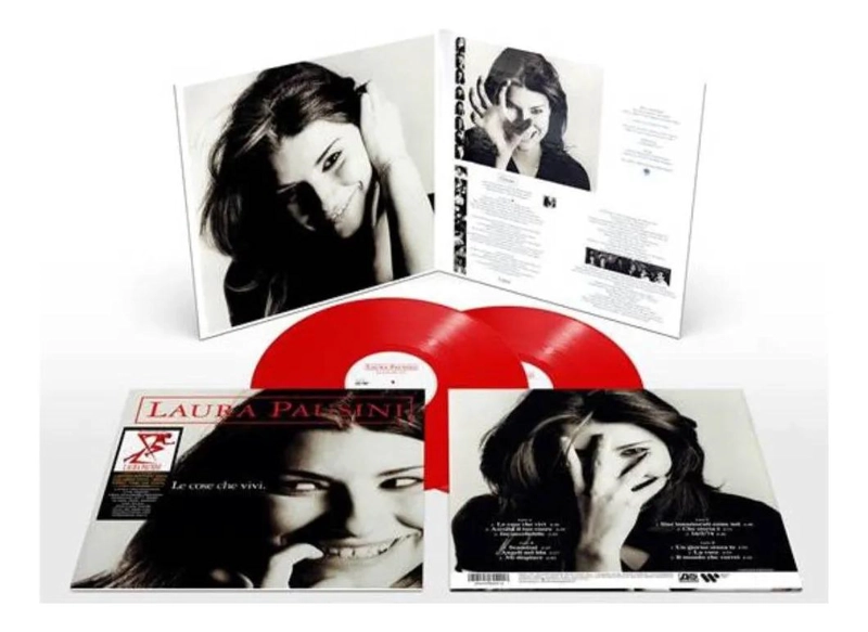 VINILO LAURA PAUSINI/ LE COSE CHE VIVI (RED VINYL) 2LP - 2