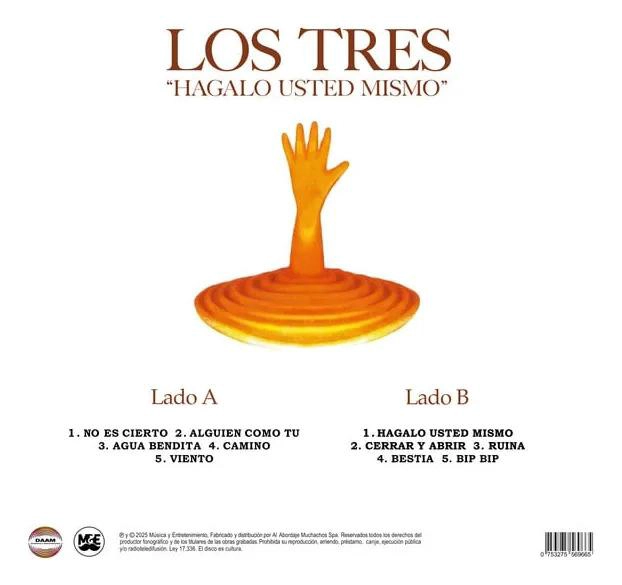 VINILO LOS TRES/ HAGALO USTED MISMO (WHITE VINYL) 1LP - 2