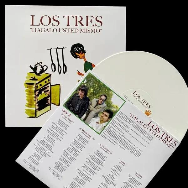 VINILO LOS TRES/ HAGALO USTED MISMO (WHITE VINYL) 1LP - 3