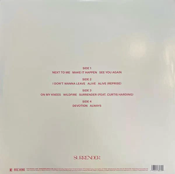 VINILO RÜFÜS DU SOL/ SURRENDER (RED VINYL) 2LP - 3