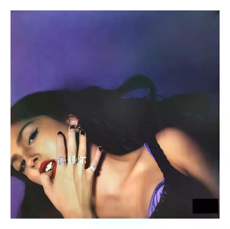VINILO OLIVIA RODRIGO GUTS 12 PULGADAS LP NEGRO 2023 POP ESTANDAR - 1