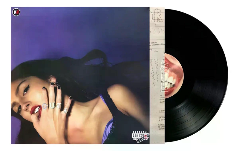 VINILO OLIVIA RODRIGO GUTS 12 PULGADAS LP NEGRO 2023 POP ESTANDAR - 9