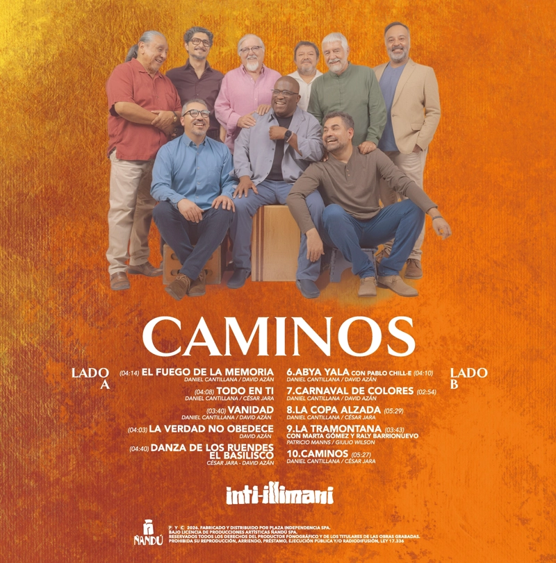 VINILO INTI ILLIMANI/ CAMINOS 1LP - 2