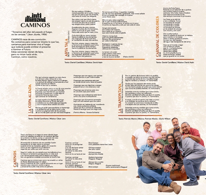 VINILO INTI ILLIMANI/ CAMINOS 1LP - 3