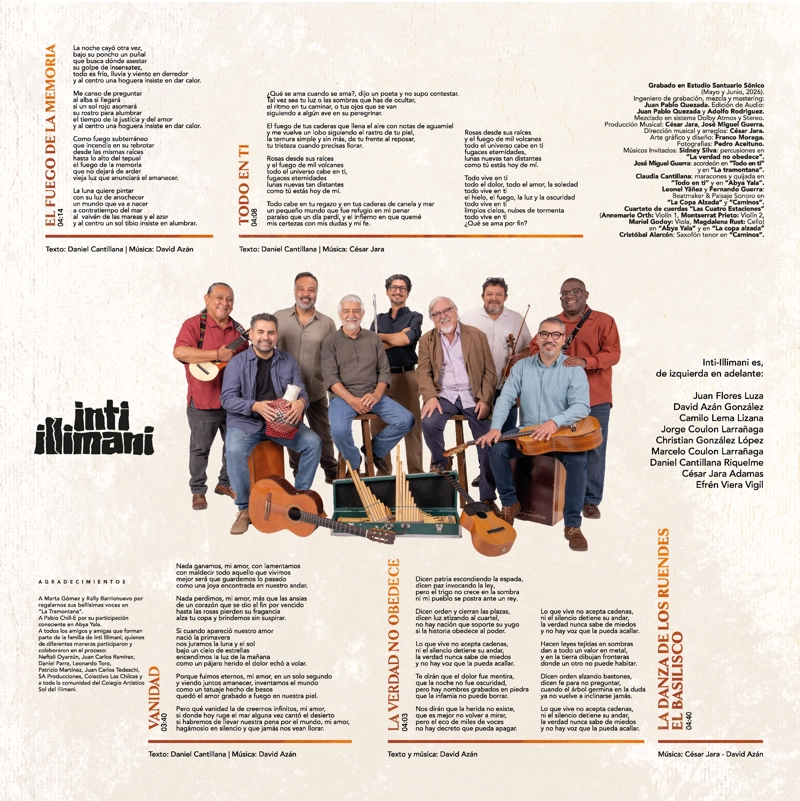 VINILO INTI ILLIMANI/ CAMINOS 1LP - 4