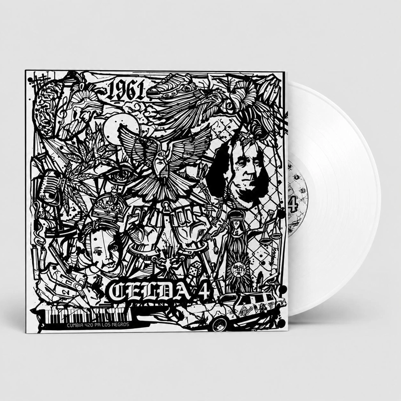 VINILO L-GANTE/ CELDA 4 (WHITE VINYL) 1LP - 2