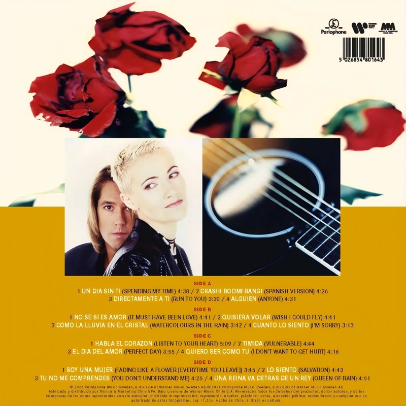VINILO ROXETTE/ BALADAS EN ESPAÑOL (40TH ANNIVERSARY) 2LP - 2