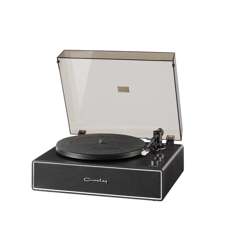 TORNAMESA CROSLEY/ RECORD PLAYER BT STAVE BLACK - 2