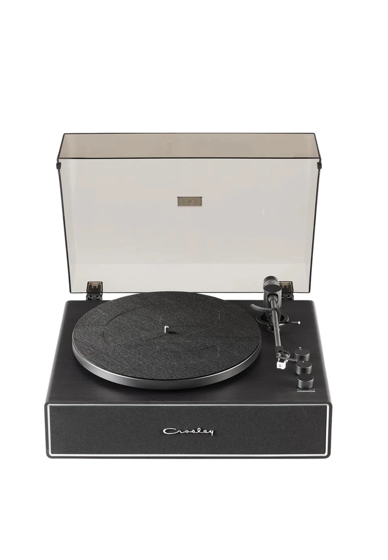 TORNAMESA CROSLEY/ RECORD PLAYER BT STAVE BLACK - 3
