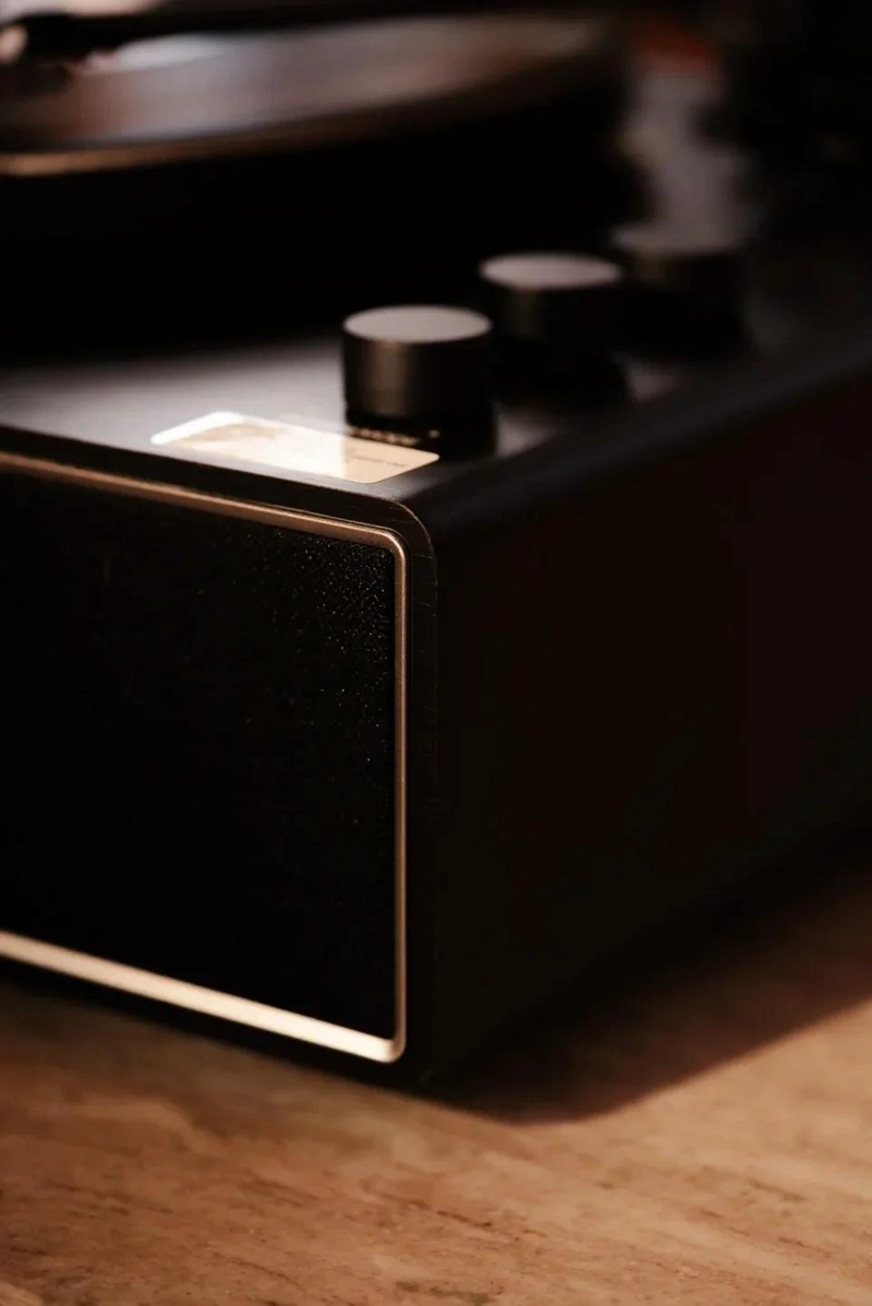 TORNAMESA CROSLEY/ RECORD PLAYER BT STAVE BLACK - 5