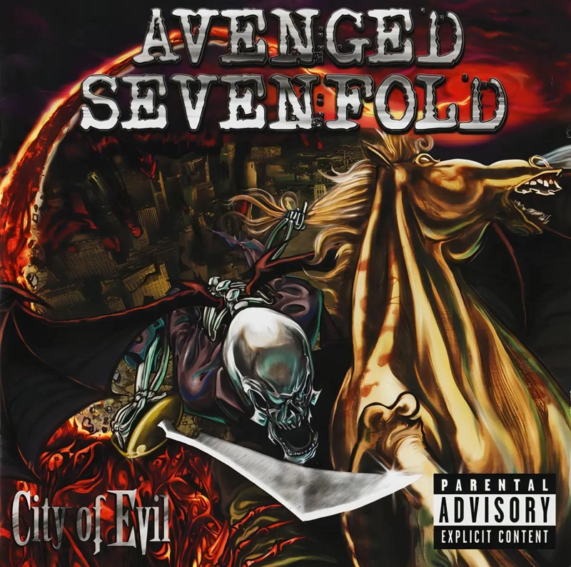 CD AVENGED SEVENFOLD/ CITY OF EVIL 1CD - 5