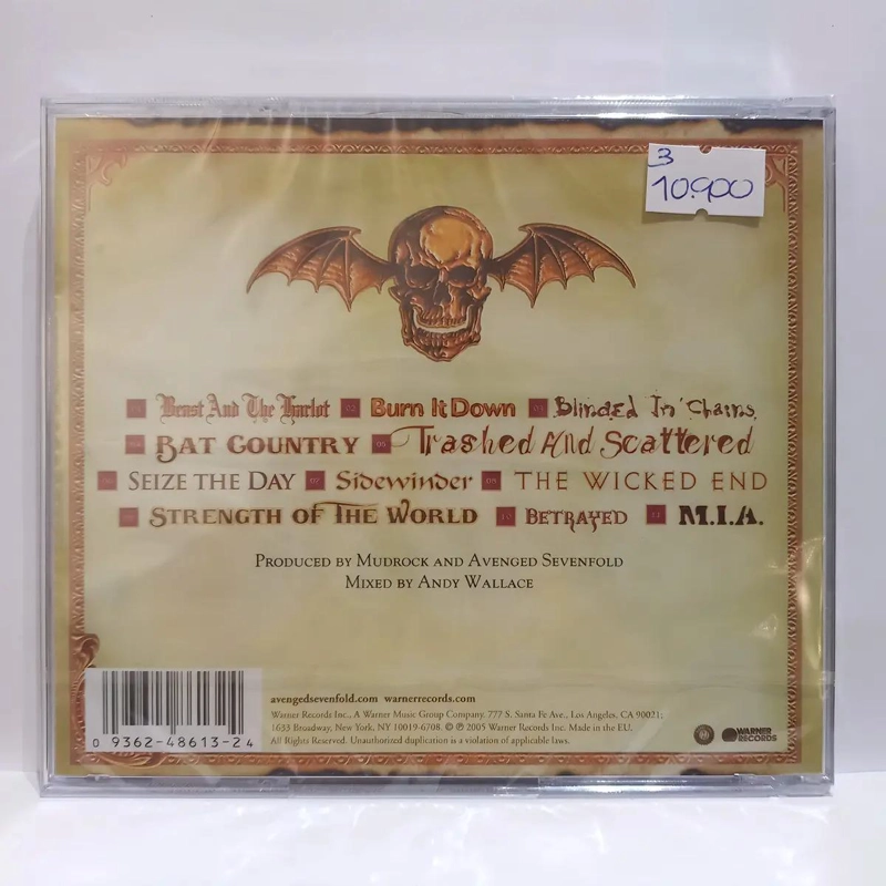 CD AVENGED SEVENFOLD/ CITY OF EVIL 1CD - 6