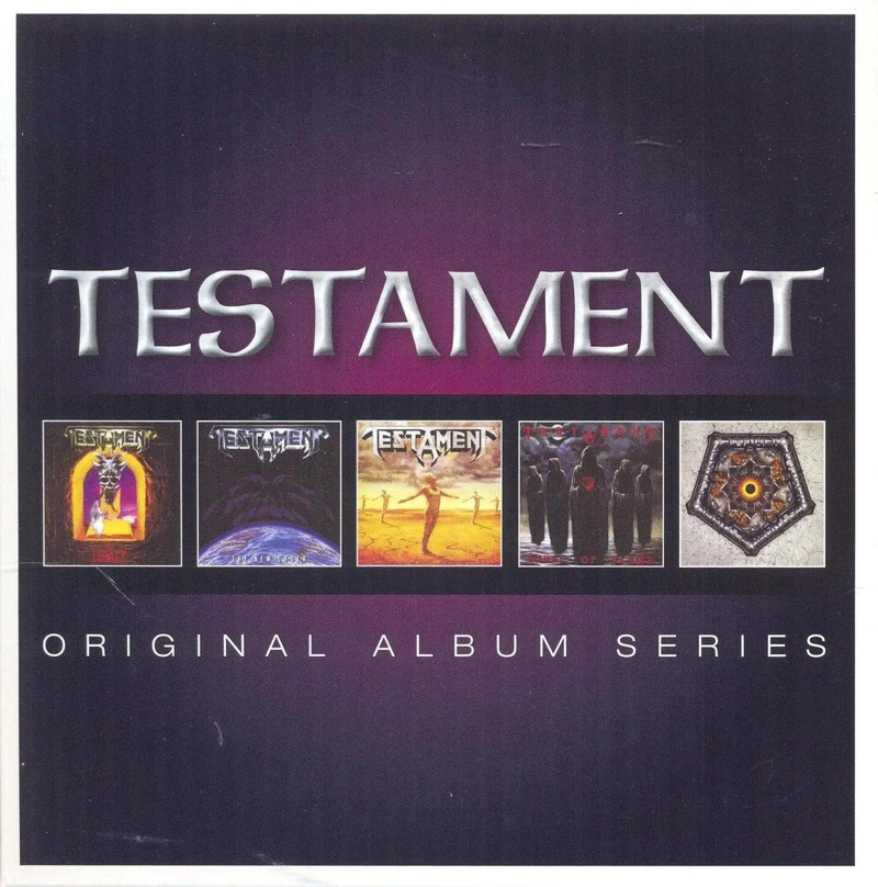 CD TESTAMENT/ ORIGINAL ALBUM SERIES 5CD - 1