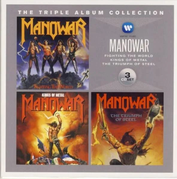 CD MANOWAR/ THE TRIPLE ALBUM COLLECTION 3CD - 1